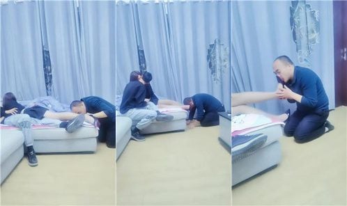 苏苏 | 情侣主超强羞辱绿帽秃头狗 双视角版