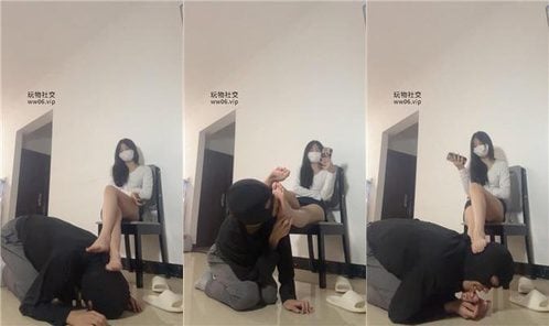 甜恬 | 高校女神美腿蹂躏 伺候沐足