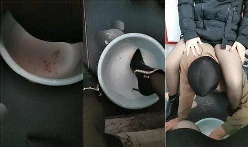 沐颜 | 双S 圈养狗笼奴才脚下喂食 双视角版
