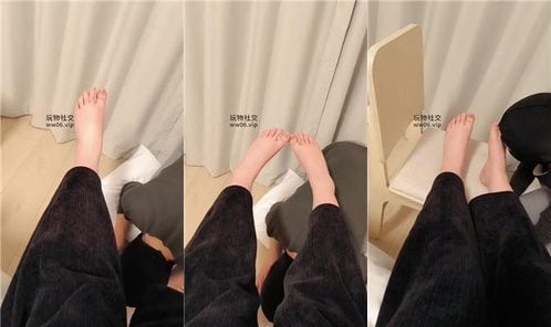 拽拽 | 近距离恋足狂舔
