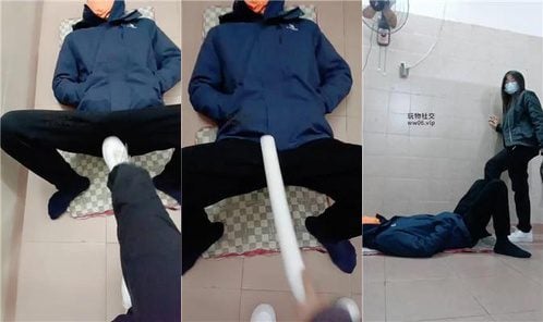 奇了怪了 | 小白鞋棉袜踢裆踩踏
