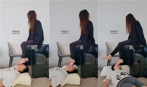 Shao Siming | Crazy licking amateur feet and slapping feet