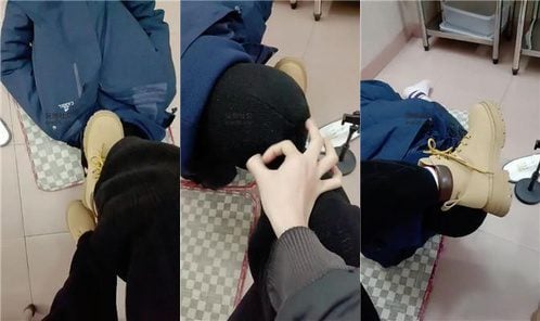 奇了怪了 | 白袜脚踩强制闻鞋