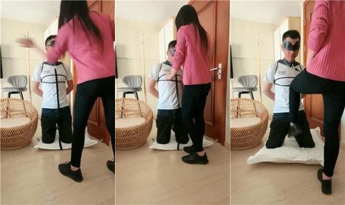瑞吉娜 | 体育老师被女学生绑着虐
