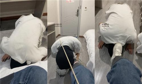 白兔 | 藤条强迫舔小白鞋棉袜