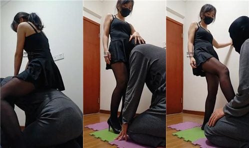思纯 | 坐脸窒息 性感黑丝虐 鞭打耳光