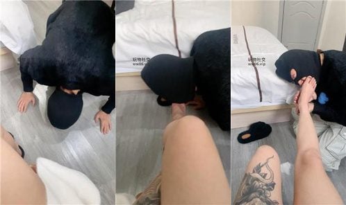 小凤梨 | 纹身小妹S 藤条威胁小奶狗
