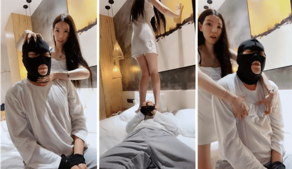 陈甜女帝 | 捆绑掐脖窒息全体重踩踏