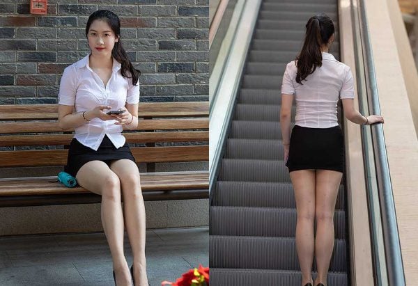 魔镜街拍 | 460 精选街拍 户外制服油亮丝ol 带视频 带视频