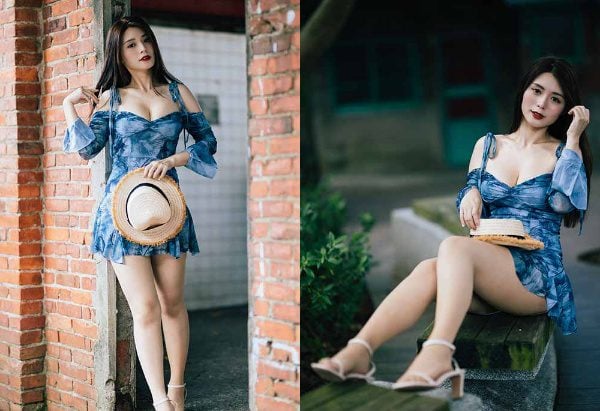 街拍丝足 | 531 长腿美模 筱筱 桃园1