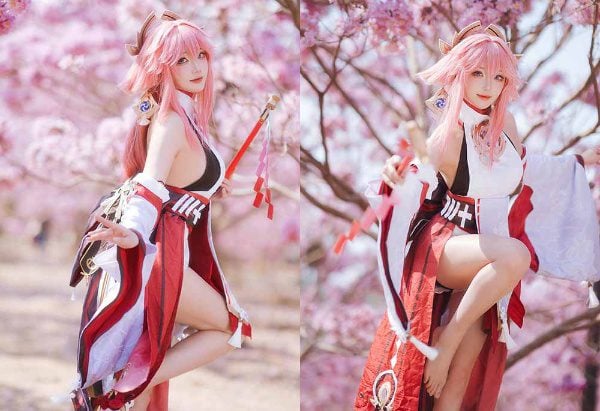 Beautiful Pictures | 2018 Guashi-chan Genshin Impact Yaejinko
