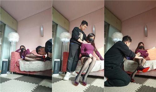 伊晨 | 高跟黑丝女神 骑马虐乳鞭打 舔内裤喝圣水 双视角版