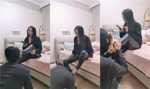 啊雅 | 裸足碾压踩 皮裤坐脸窒息