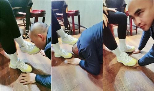 西北傻子 | 学生主 脏鞋白袜茶室玩虐老板 雪地训
