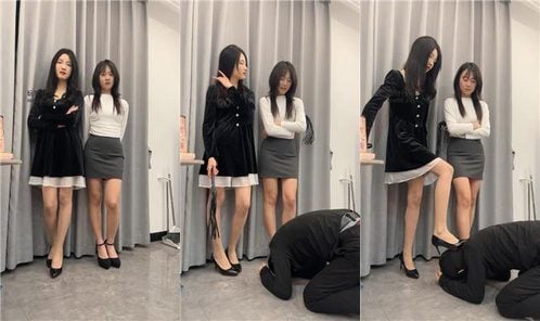 千千 | 双S 高跟碾压踩 鞭打 玉足狂舔