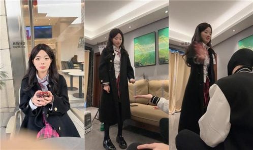 狗哥 | 户外开发路人 踢裆踩踏耳光
