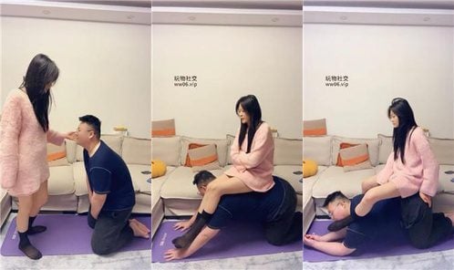 マイタイ | 乗馬、平手打ち、黒ストッキング、足踏み
