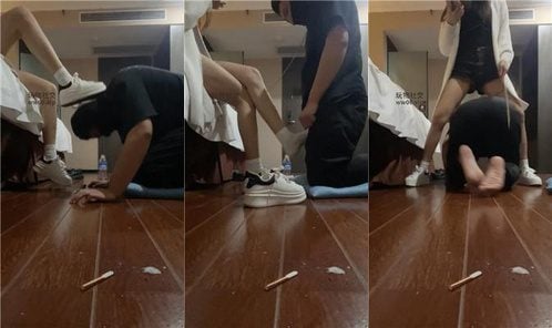 沐沐大大 | 骑马 小白鞋白袜玩虐家奴