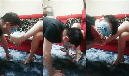 诺主 | 素人技师 高跟肉丝美足蹂躏