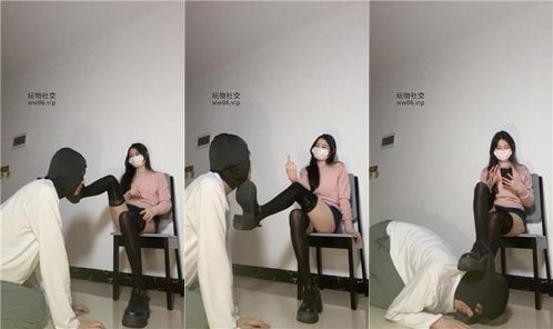 甜恬 | 皮鞋黑丝蹂躏羞辱哥哥