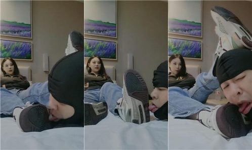 乔伊 | 沉浸式 清理脏鞋底 吃白袜 双视角版