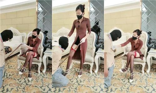多多 | 捆绑双手-铆钉高跟黑丝暴揍 下 bf49771