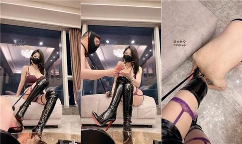 玥樾 | 狗链遛狗/长靴肉丝美腿踢裆 bf49803