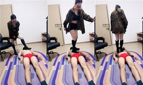 南月女神 | 骑马狗爬-长靴+高跟踩踏 bf50184