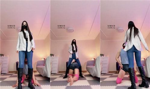 Cat God | Jeans Facesitting/Boots Kicking/Horse Hip Turning bf50192