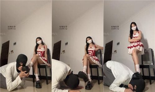 甜恬 | 短裙可爱小主皮鞋白丝虐杀 bf50277