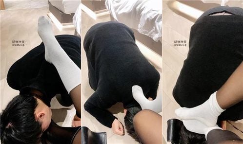 赵奈奈 | 骑马 清理脏长靴白袜 坐脸窒息