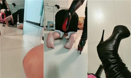 Anxin | 邪悪な継母が鏡の前で息子と遊ぶ