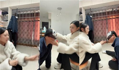 锅盖子 | 高颜值女神S 挑战300耳光