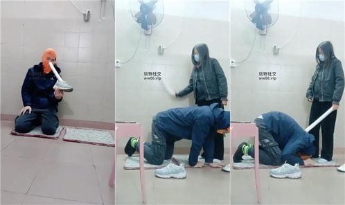 奇了怪了 | 白袜脚踩踢踹虐打