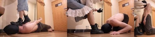 柔儿公主 | 掐脖窒息 抽耳光 短靴踢裆 白袜塞嘴