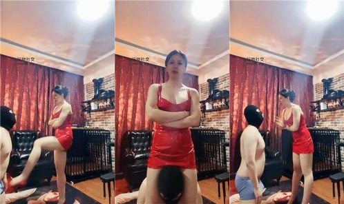 冷颜 | 虐乳连环踢裆抽耳光