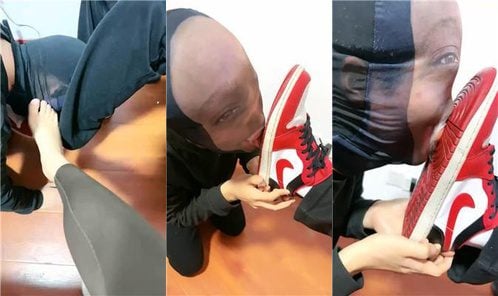 语小心 | 绿帽奴 强迫舔男主的脏鞋白袜