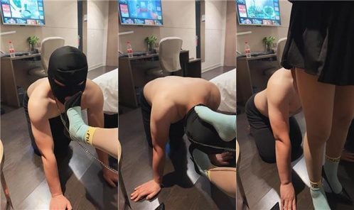 Zhao Nanai | Super smelly cotton socks after exercise, humiliating high heels, crushing and stepping on