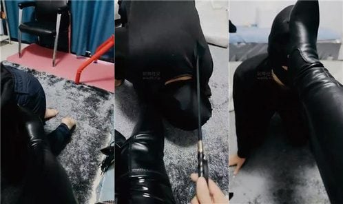 璀璨女王 | 高跟长靴踩虐 滴蜡