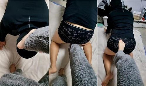 Little sheep bleating | Comb torture breasts and kick jade feet