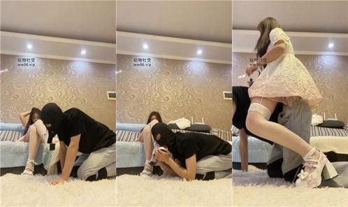 珈怡 | 可爱洛丽塔 白丝踩虐诱惑
