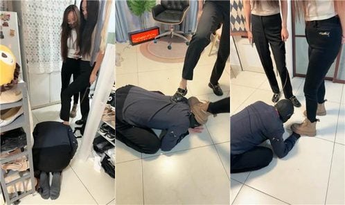 Ranxi | Double S Dirty Shoes Amateur Master Serves Sisters Home Dual Perspective Version