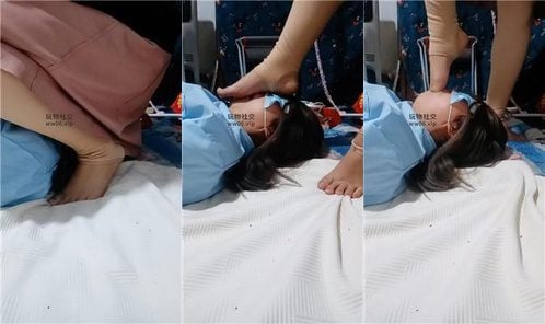 伪娘和人妻 | 臭脚丫玩虐蓬头垢面狗
