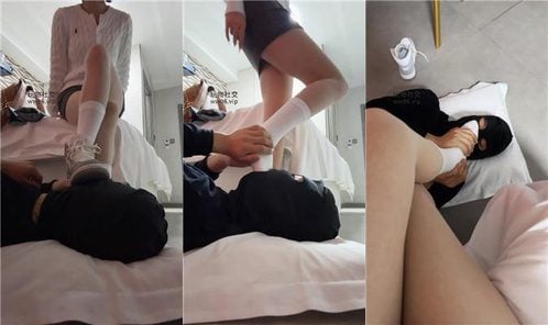 Siu sister | Art school amateur student-white socks seducing teacher slave JS250117-50