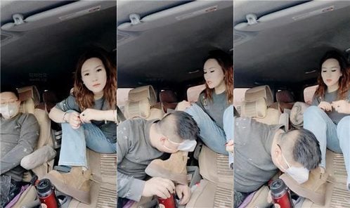 李老师 | 车内马丁靴脏船袜虐羞辱