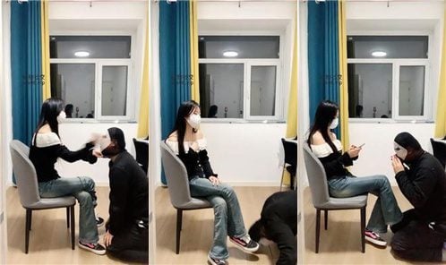 妙妙 | 夜跑后超臭黑棉袜气味辱