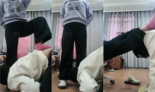 拽拽 | 脏鞋粉棉袜踩虐贱奴