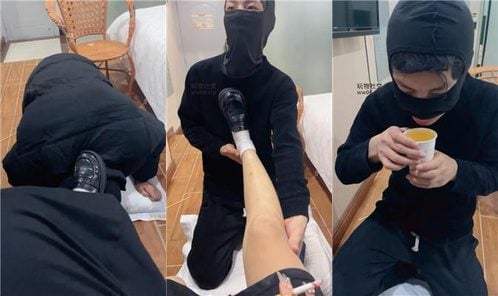 沐沐大大 | 下跪伺候白袜小主