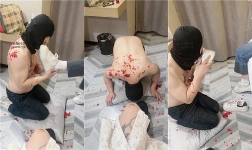 小凤梨 | 跪舔小白鞋原味玉足