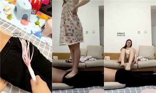 高兴儿 | 腿绞 玉足踩踏 物化脚垫